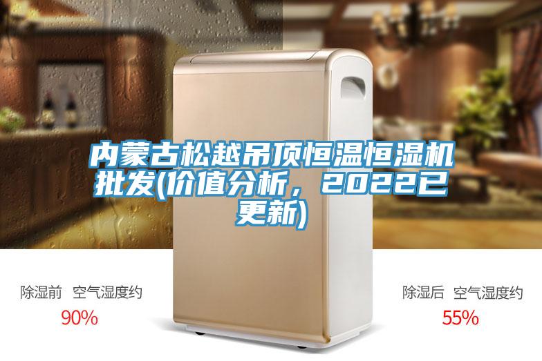 內蒙古鬆越吊頂恒溫恒濕機批發(價值分析，2022已更新)