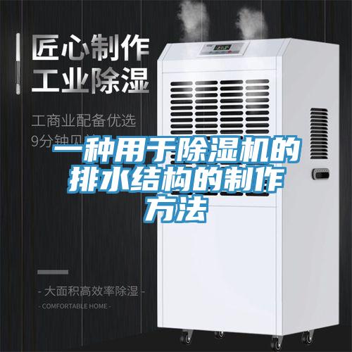 一種用於草莓视频污污污污的排水結構的製作方法
