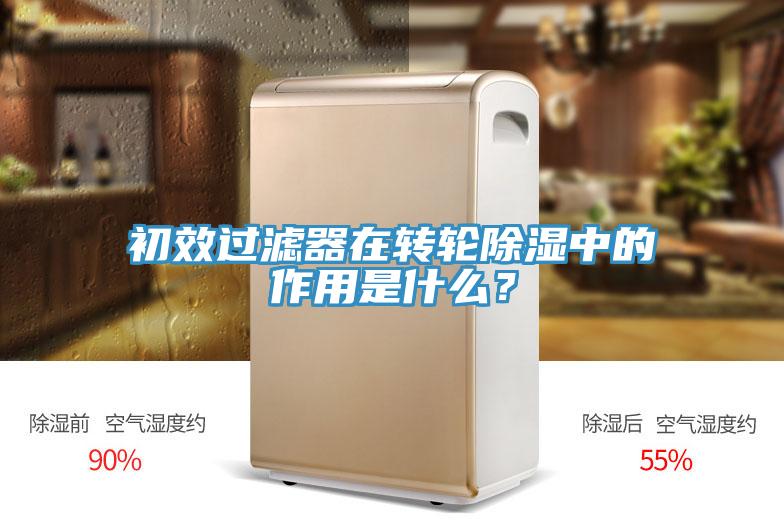初效過濾器在轉輪除濕中的作用是什麽？