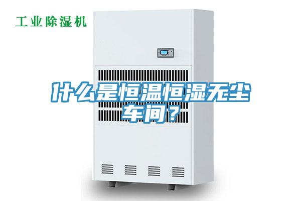 什麽是恒溫恒濕無塵車間？