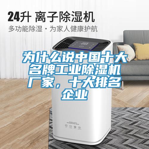 為什麽說中國十大名牌工業草莓视频污污污污廠家，十大排名企業