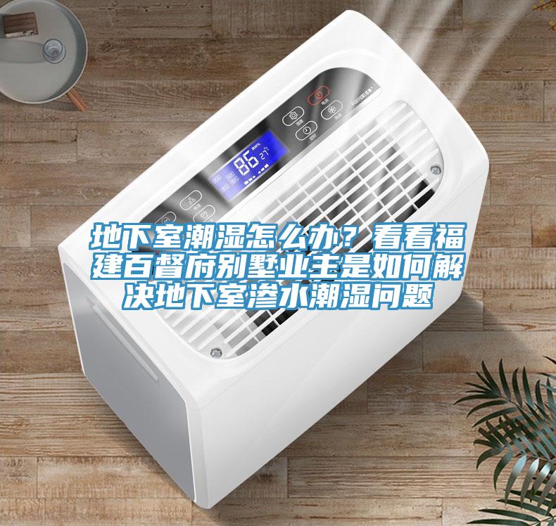 地下室潮濕怎麽辦？看看福建百督府別墅業主是如何解決地下室滲水潮濕問題