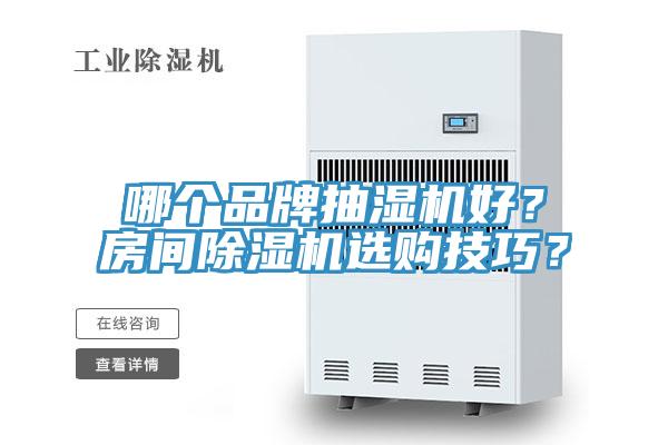 哪個品牌抽濕機好？房間草莓视频污污污污選購技巧？