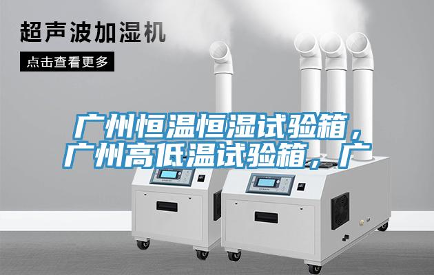 廣州恒溫恒濕試驗箱，廣州高低溫試驗箱，廣