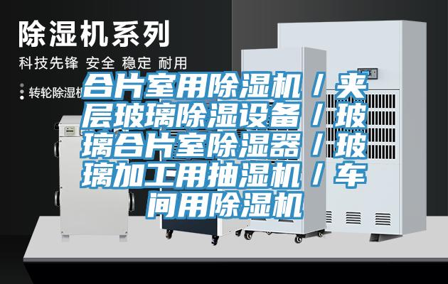 合片室用草莓视频污污污污／夾層玻璃除濕設備／玻璃合片室除濕器／玻璃加工用抽濕機／車間用草莓视频污污污污