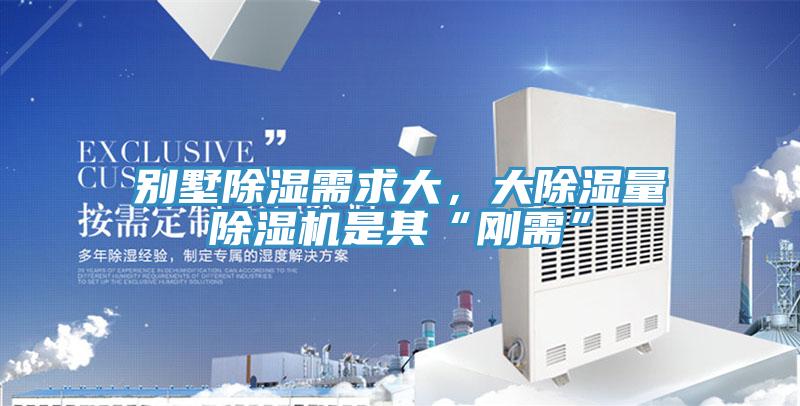 別墅除濕需求大，大除濕量草莓视频污污污污是其“剛需”
