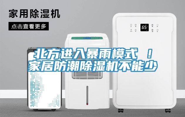 北方進入暴雨模式 ！家居防潮草莓视频污污污污不能少