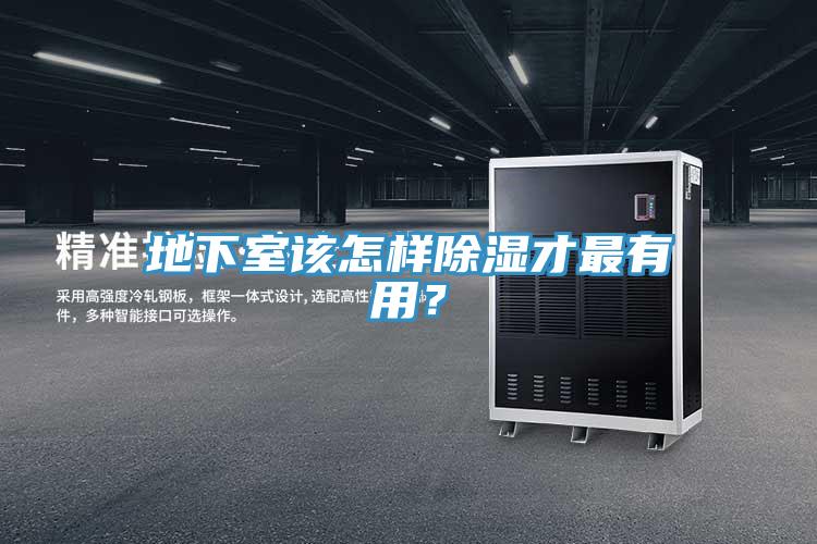 地下室該怎樣除濕才最有用？