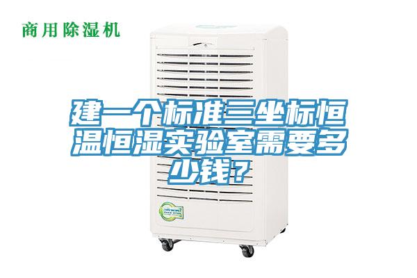 建一個標準三坐標恒溫恒濕實驗室需要多少錢？