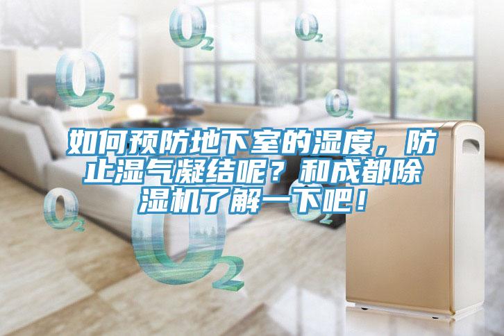 如何預防地下室的濕度，防止濕氣凝結呢？和成都草莓视频污污污污了解一下吧！