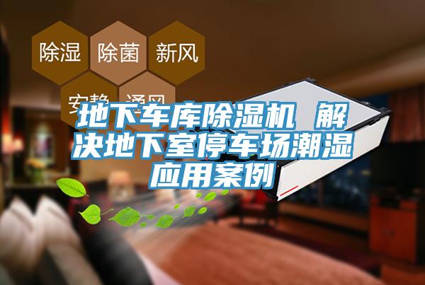 地下車庫草莓视频污污污污 解決地下室停車場潮濕應用案例