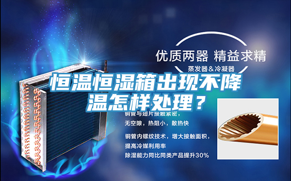 恒溫恒濕箱出現不降溫怎樣處理？
