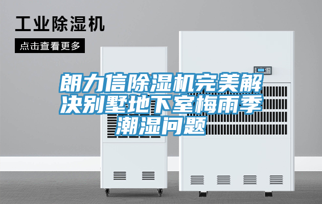 朗力信草莓视频污污污污完美解決別墅地下室梅雨季潮濕問題
