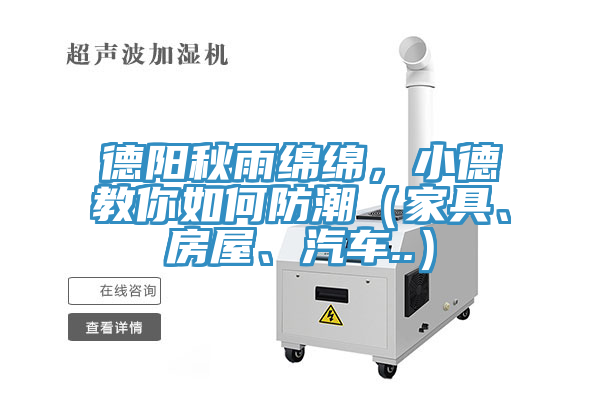 德陽秋雨綿綿，小德教你如何防潮（家具、房屋、汽車..）