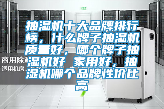 抽濕機十大品牌排行榜，什麽牌子抽濕機質量好，哪個牌子抽濕機好 家用好，抽濕機哪個品牌性價比高