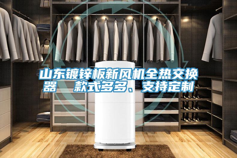山東鍍鋅板新風機全熱交換器  款式多多、支持定製