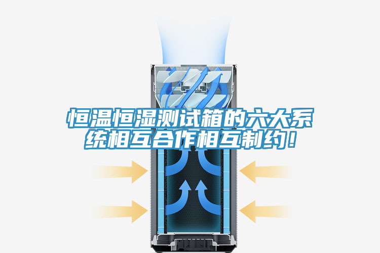 恒溫恒濕測試箱的六大係統相互合作相互製約！
