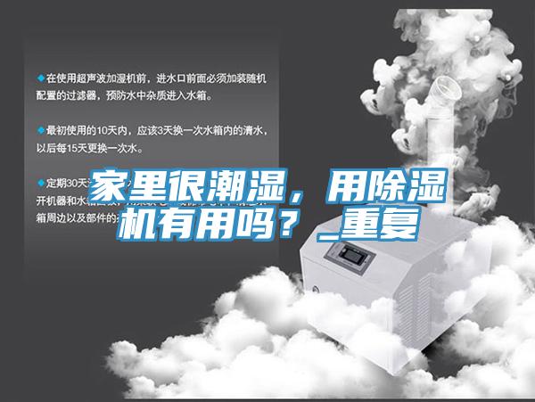 家裏很潮濕，用草莓视频污污污污有用嗎？_重複