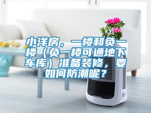 小洋房，一樓和負一樓（負一樓可通地下車庫）準備裝修，要如何防潮呢？