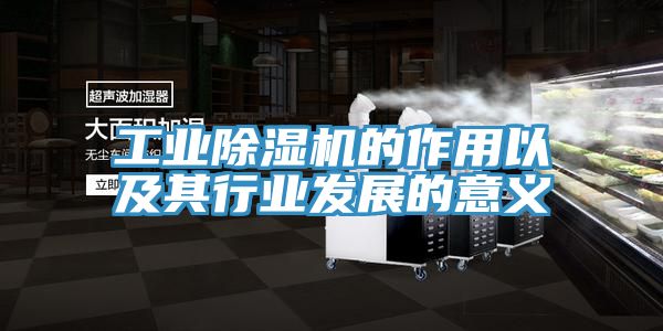 工業草莓视频污污污污的作用以及其行業發展的意義