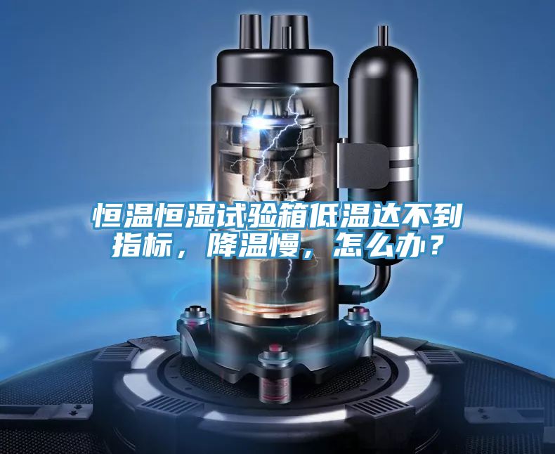 恒溫恒濕試驗箱低溫達不到指標，降溫慢，怎麽辦？
