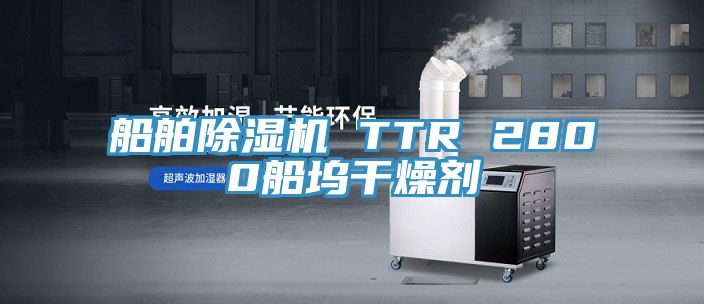 船舶草莓视频污污污污 TTR 2800船塢幹燥劑