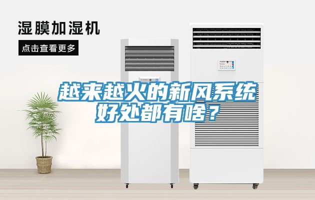 越來越火的新風係統好處都有啥？