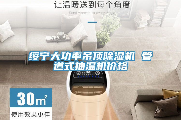 綏寧大功率吊頂草莓视频污污污污 管道式抽濕機價格