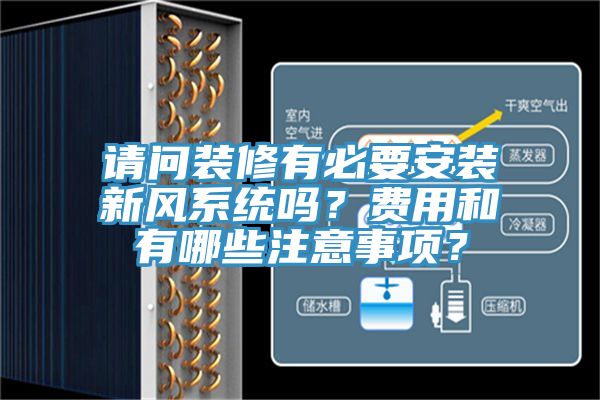 請問裝修有必要安裝新風係統嗎？費用和有哪些注意事項？