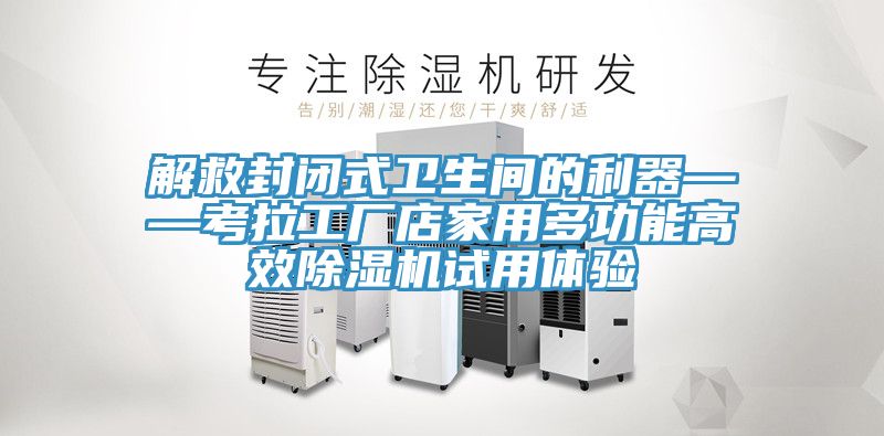 解救封閉式衛生間的利器——考拉工廠店家用多功能高效草莓视频污污污污試用體驗