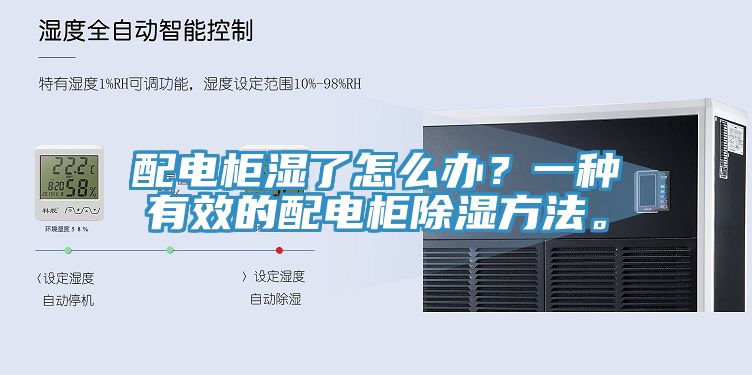 配電櫃濕了怎麽辦？一種有效的配電櫃除濕方法。