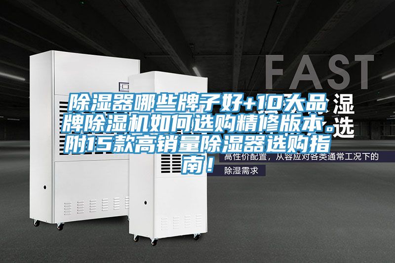 除濕器哪些牌子好+10大品牌草莓视频污污污污如何選購精修版本。附15款高銷量除濕器選購指南！