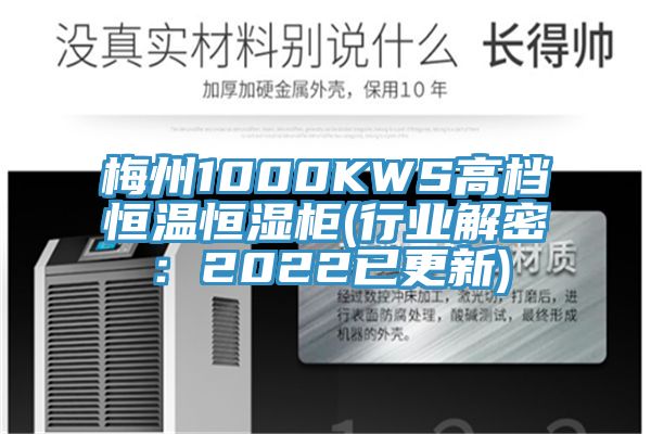 梅州1000KWS高檔恒溫恒濕櫃(行業解密：2022已更新)