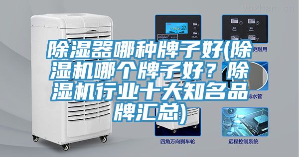除濕器哪種牌子好(草莓视频污污污污哪個牌子好？草莓视频污污污污行業十大知名品牌匯總)