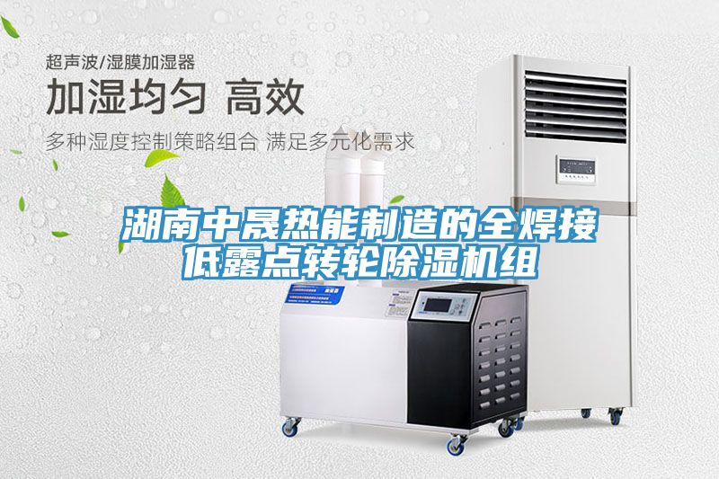 湖南中晟熱能製造的全焊接低露點轉輪草莓视频污污污污組