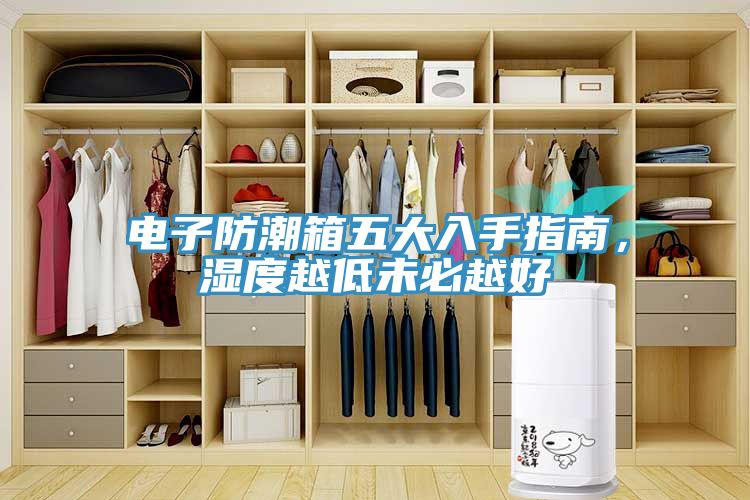 電子防潮箱五大入手指南，濕度越低未必越好