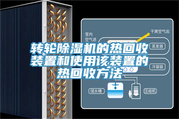 轉輪草莓视频污污污污的熱回收裝置和使用該裝置的熱回收方法