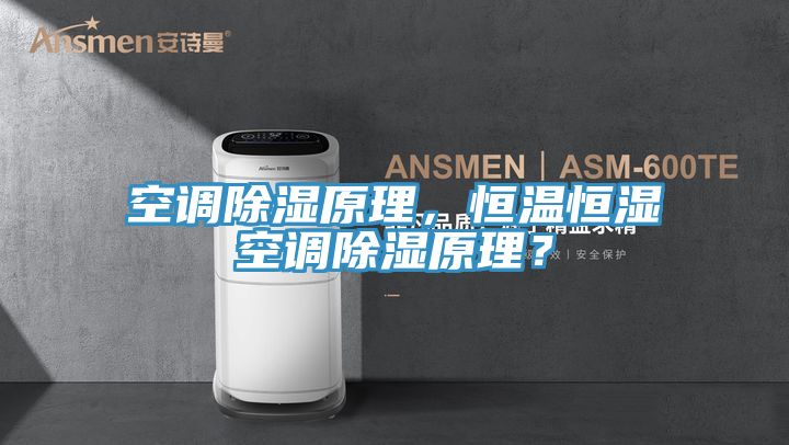 空調除濕原理，恒溫恒濕空調除濕原理？