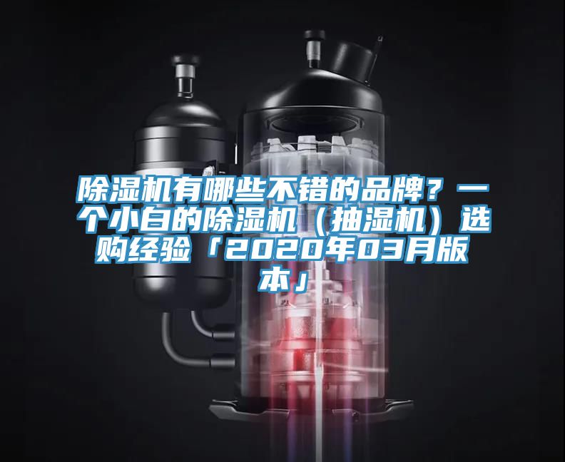 草莓视频污污污污有哪些不錯的品牌？一個小白的草莓视频污污污污（抽濕機）選購經驗「2020年03月版本」